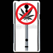 Coque Sony Xperia T Cannabis interdit