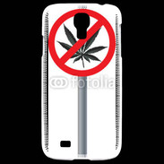 Coque Samsung Galaxy S4 Cannabis interdit
