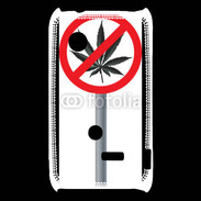 Coque Sony Xperia Typo Cannabis interdit
