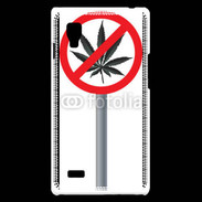 Coque LG Optimus L9 Cannabis interdit