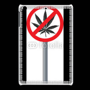 Coque iPadMini Cannabis interdit
