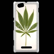 Coque Sony Xperia M Feuille de cannabis 3