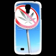 Coque Samsung Galaxy S4 Interdiction de cannabis
