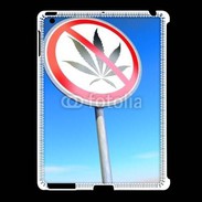 Coque iPad 2/3 Interdiction de cannabis