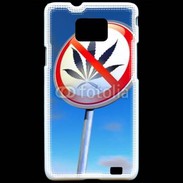 Coque Samsung Galaxy S2 Interdiction de cannabis 2