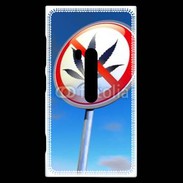 Coque Nokia Lumia 920 Interdiction de cannabis 2