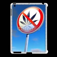 Coque iPad 2/3 Interdiction de cannabis 2