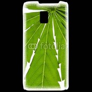 Coque LG P990 Feuille de cannabis 4