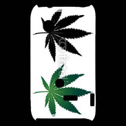 Coque Sony Xperia Typo Double feuilles de cannabis