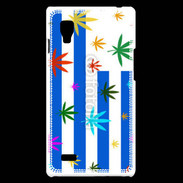 Coque LG Optimus L9 Drapeau Uruguay cannabis