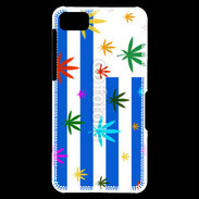 Coque Blackberry Z10 Drapeau Uruguay cannabis