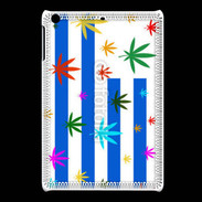 Coque iPadMini Drapeau Uruguay cannabis