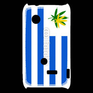 Coque Sony Xperia Typo Drapeau Uruguay cannabis 2