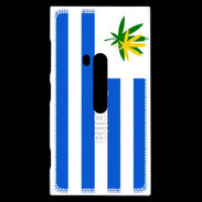 Coque Nokia Lumia 920 Drapeau Uruguay cannabis 2