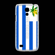 Coque Samsung Galaxy S4mini Drapeau Uruguay cannabis 2