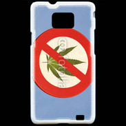 Coque Samsung Galaxy S2 Interdiction de cannabis 3