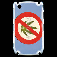 Coque Blackberry 8520 Interdiction de cannabis 3