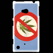 Coque Nokia Lumia 720 Interdiction de cannabis 3