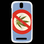 Coque HTC One SV Interdiction de cannabis 3