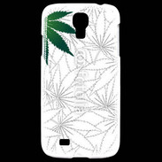 Coque Samsung Galaxy S4 Fond cannabis