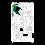 Coque Sony Xperia Typo Fond cannabis