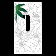 Coque Nokia Lumia 920 Fond cannabis