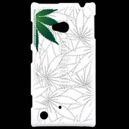 Coque Nokia Lumia 720 Fond cannabis