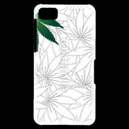 Coque Blackberry Z10 Fond cannabis