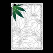 Coque iPadMini Fond cannabis