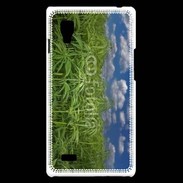 Coque LG Optimus L9 Champs de cannabis