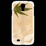 Coque Samsung Galaxy S4 Fond cannabis vintage