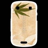 Coque Blackberry Bold 9900 Fond cannabis vintage