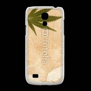 Coque Samsung Galaxy S4mini Fond cannabis vintage