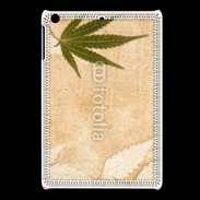 Coque iPadMini Fond cannabis vintage