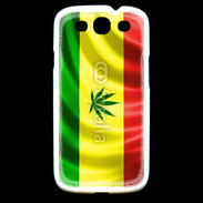 Coque Samsung Galaxy S3 Drapeau cannabis