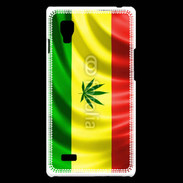 Coque LG Optimus L9 Drapeau cannabis