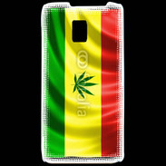 Coque LG P990 Drapeau cannabis