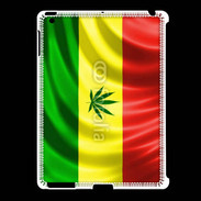 Coque iPad 2/3 Drapeau cannabis
