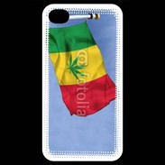 Coque iPhone 4 / iPhone 4S Drapeau cannabis 2