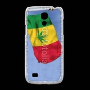 Coque Samsung Galaxy S4mini Drapeau cannabis 2