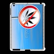 Coque iPad 2/3 Interdiction de cannabis 4
