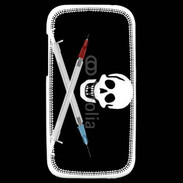 Coque HTC One SV Tête de mort drogue