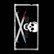 Coque Nokia Lumia 520 Tête de mort drogue