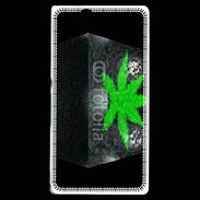 Coque Sony Xperia Z Cube de cannabis