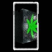 Coque LG Optimus L9 Cube de cannabis