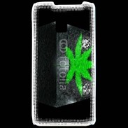 Coque LG P990 Cube de cannabis