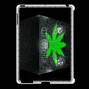Coque iPad 2/3 Cube de cannabis