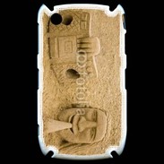Coque Blackberry 8520 Rasta man plage