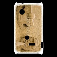 Coque Sony Xperia Typo Rasta man plage
