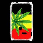 Coque Sony Xperia Typo Drapeau allemand cannabis